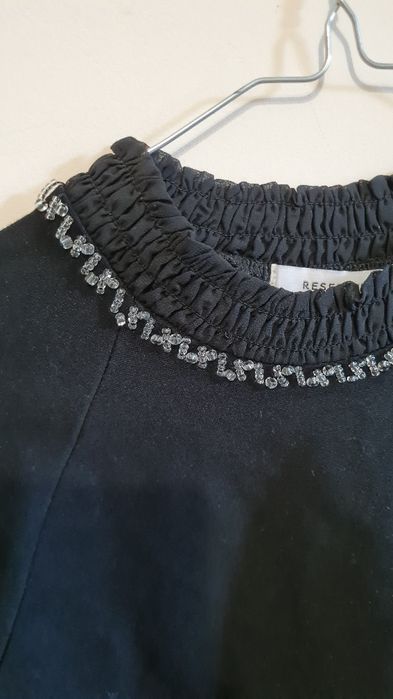 Czarna bluzka damska r.S Reserved