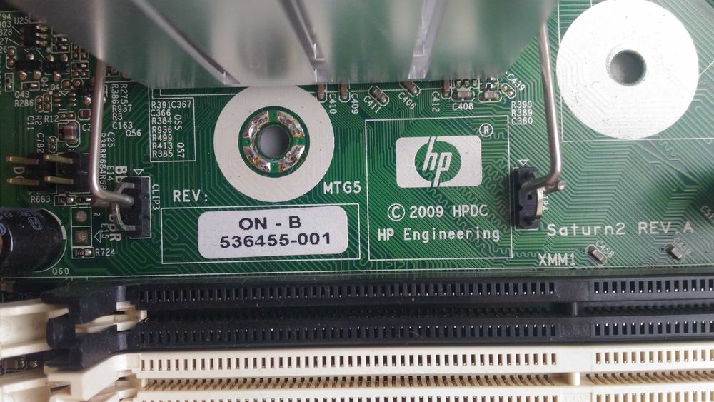 Материнська плата HP Compaq 8000 Elite CMT 536883-001 + процесор Core 2 Duo E8400 3.0GHz