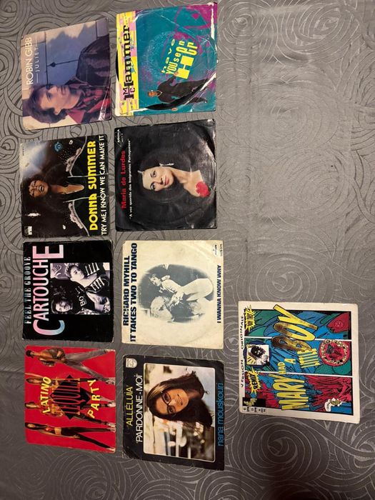 Lote de discos de vinil