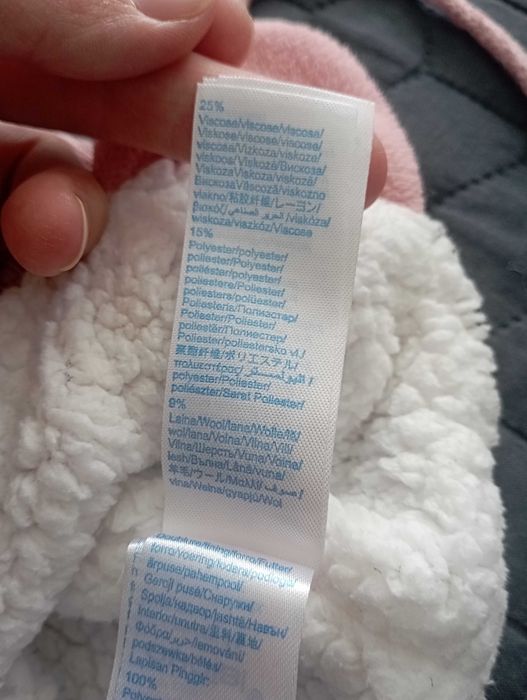 Zimowa czapka niemowlęca Obaibi r.44