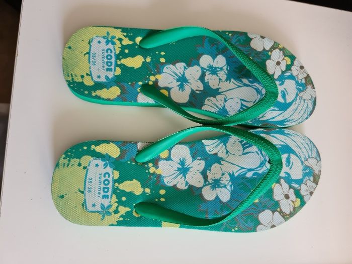Chinelos praia NOVOS (Preço 2 pares)
