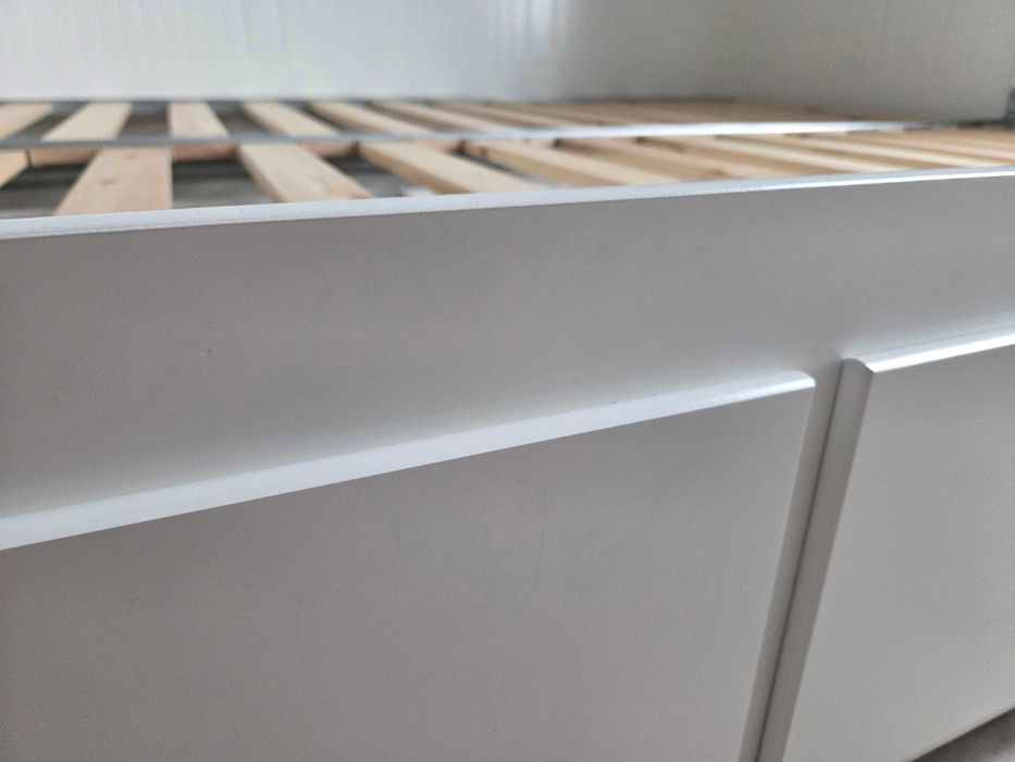 Łóżko IKEA HEMNES, leżanka z 3 szufladami