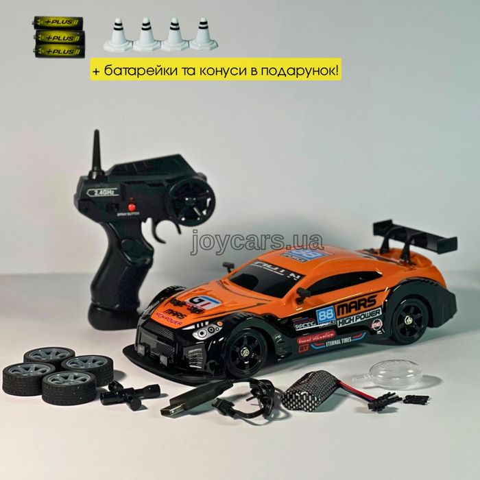 Дрифт машинка на пульті 1:16 машинка для дрифту з димом: 1 600 грн