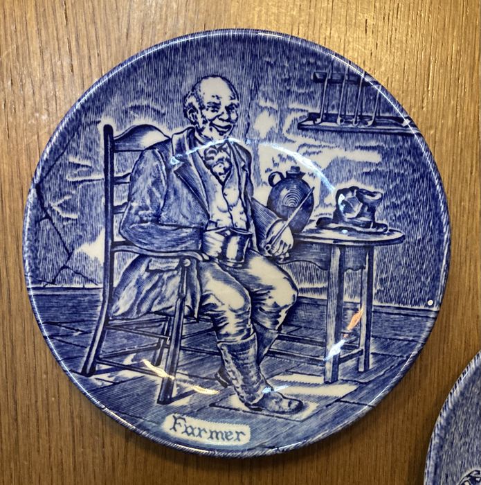 5 pratinhos Wedgwood