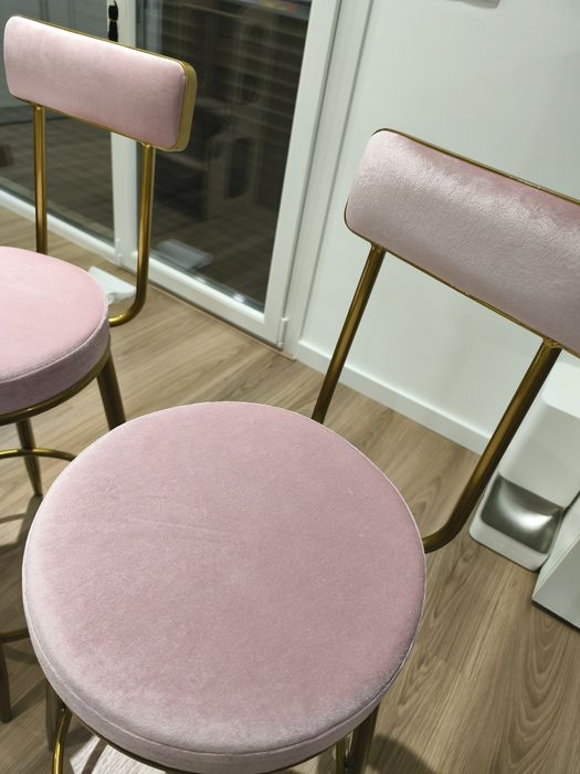 Conjunto cadeiras altas