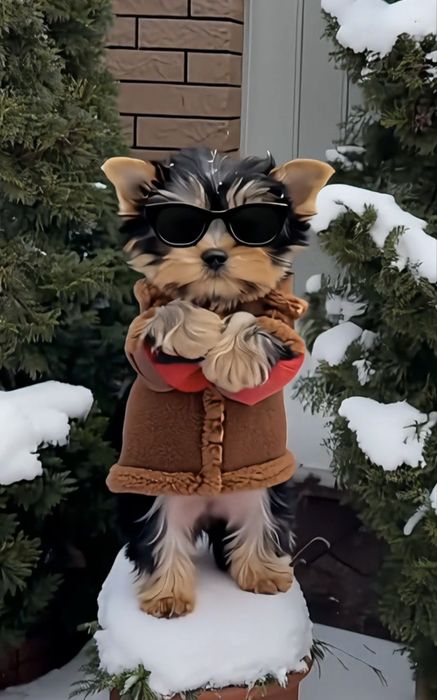 Чарівне йорченя міні йоркшика 5 місяців