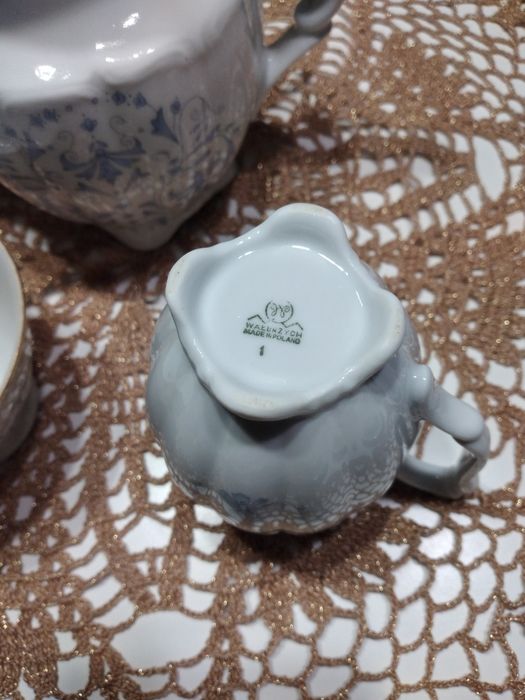 Porcelanowy serwis do kawy Prl