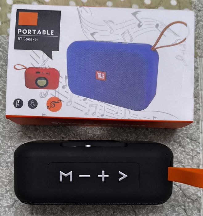 T&G - Coluna Portátil Bluetooth