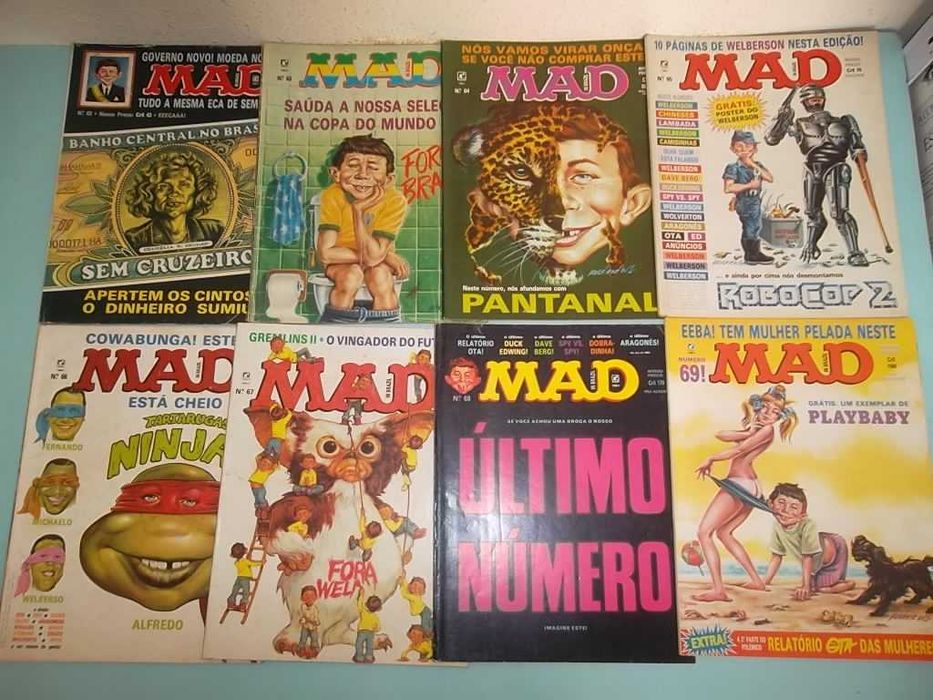 44 Revistas MAD - EDITORA RECORD