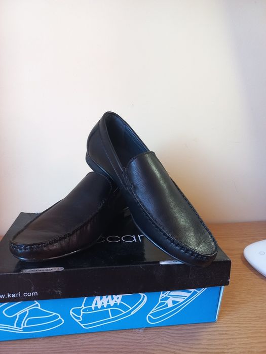 Чоловічі шкіряні мешти