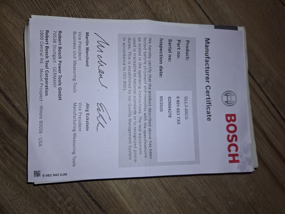 Sprzedam laser krzyzowy z blototh Bosch 360 .modelGll 3x80 cg