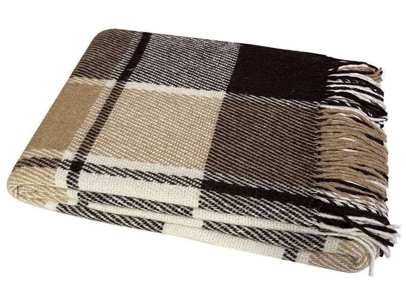 Плед, ковдра клітинка