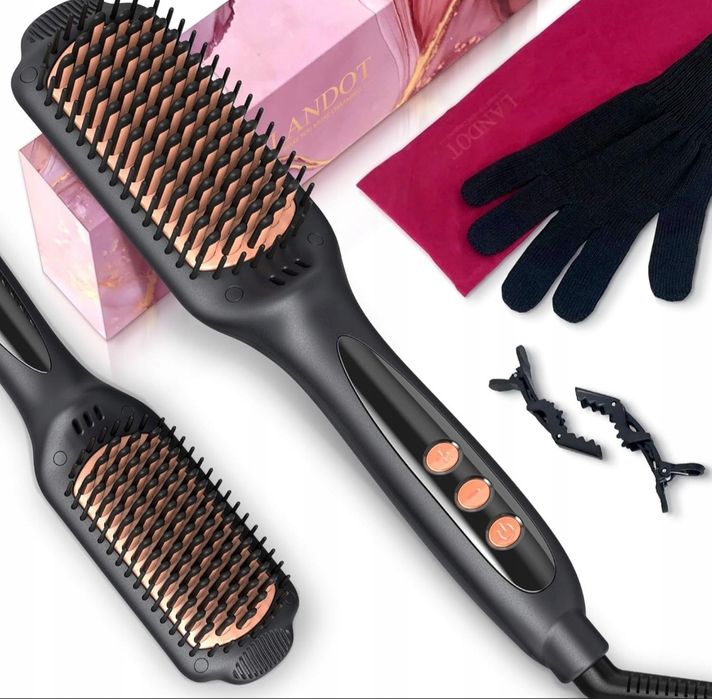 Landot QF-S200 Szczotka prostująca ceramiczna 120-230°C