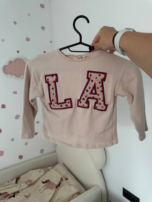 Кофтинка зара лонгслів 3-4 роки (104) ідеал