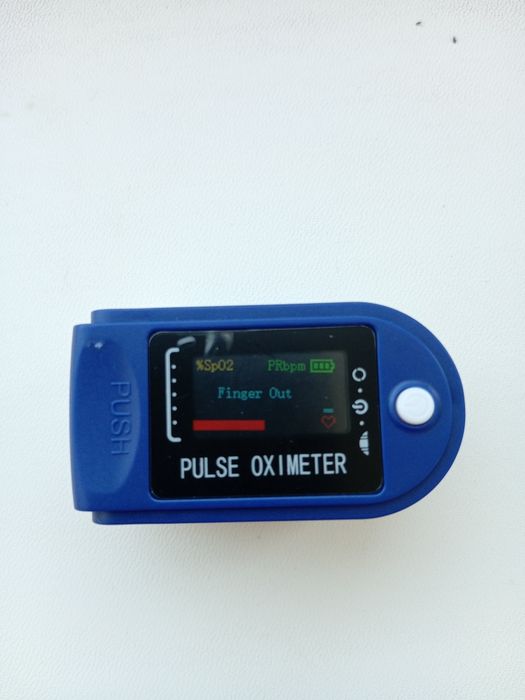 Прилад для вимірювання пульсу та сатурації. PULSE Oximeter .