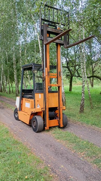wózek widłowy Stihl r 70 diesel Mercedes GPW Linde