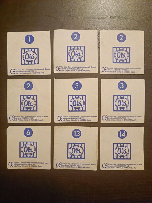 Cromos gelados OLA