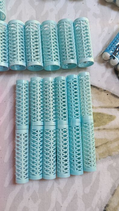 rolos de  cabelo