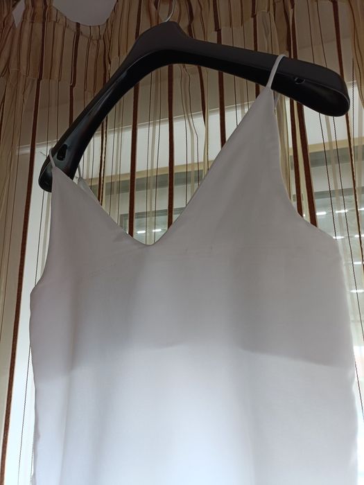 Top branco alças