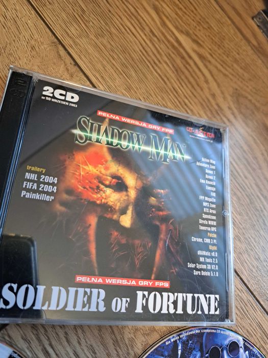 Shadow man  oraz Soldier of Fortune Gra na pc