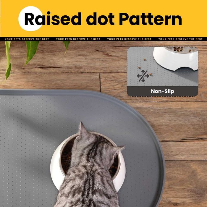 Tapetes de alimentação comedouro e protetores chão gatos/cães /coelhos