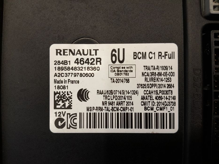 BCM RENAULT Megane IV Grandtour (K9A/M_)