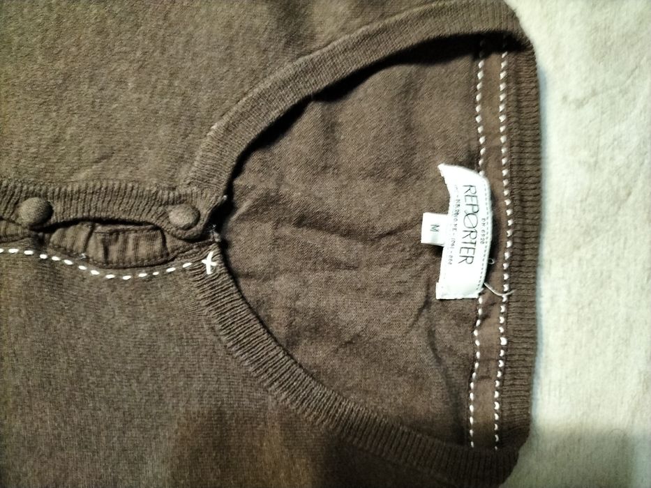 Reporter elegancki sweter damski M