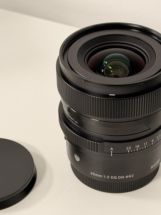 Sigma 20mm f2 como nova E Mount