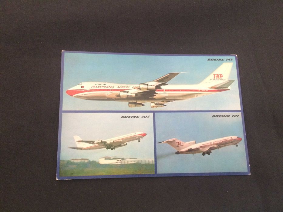 Vários postais manuscritos