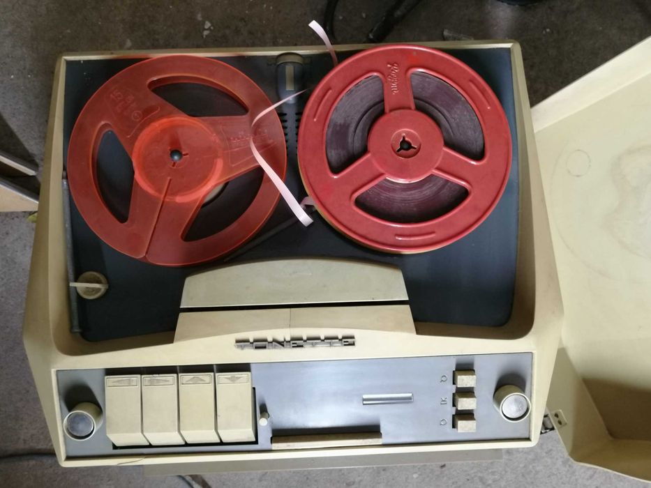 Magnetofon szpulowy TONETTE z PRL