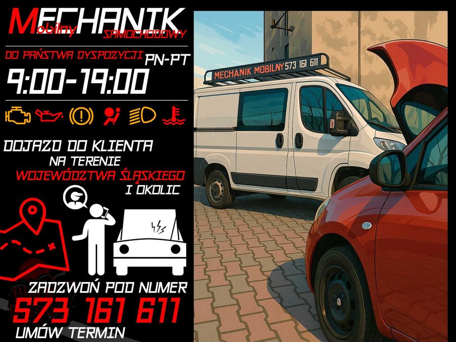 Mechanik mobilny Gliwice •Diagnostyka i Naprawa • Pomoc w zakupie auta