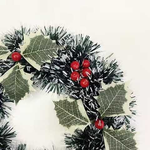 Wianki Świąteczne 25x25 cm - Idealne na Boże Narodzenie!