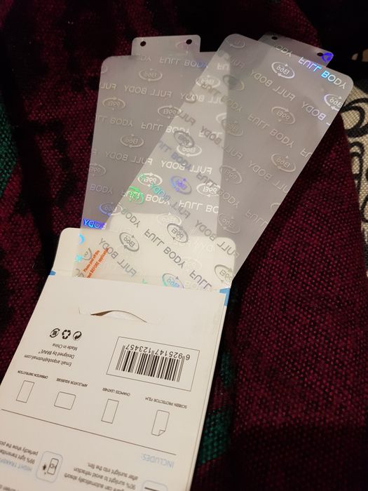 Два захисні 3d скла для Samsung galaxy note 8