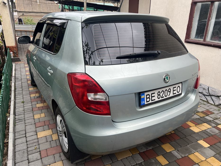 Skoda Fabia 1.4 на газу!