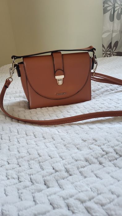 Mała torebka Puccini brązowa