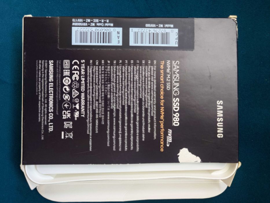 Dysk SSD Nvme Samsung 980 500GB