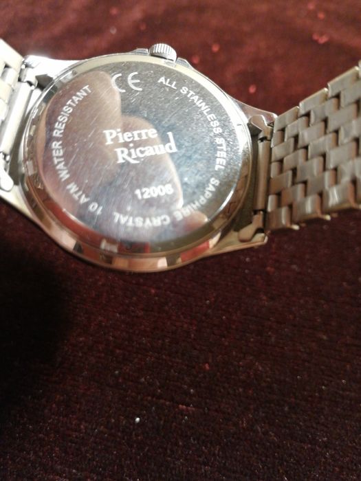 Zegarek Pierre Ricaud  szafir ,10 atm.