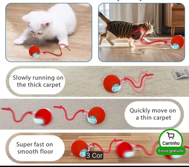 Bola para gatinho