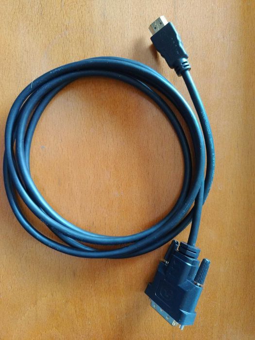 Cabo DVI-D (Digital) Dual Link e HDMI