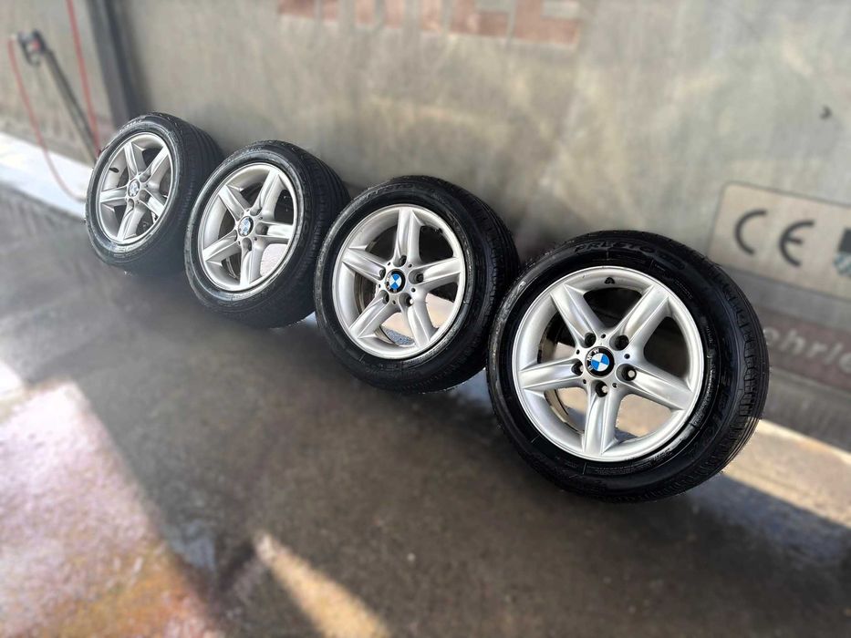 Alufelgi Felgi BMW 16" 5x120 opony letnie Dębica Presto jak nowe