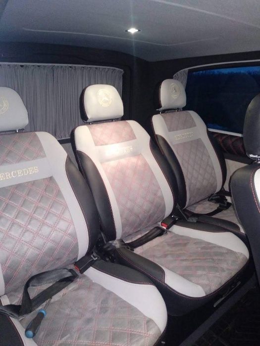 Переобладнання, обшивка салонів, перетяжка сидінь Переоборудование