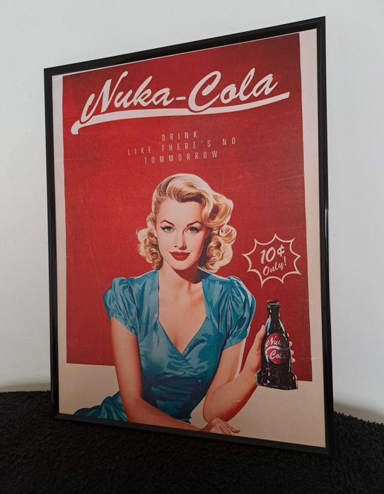 Plakat w ramce Obraz Fallout Nuka Cola