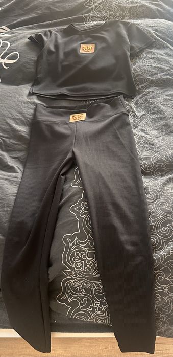 Komplet damski  czarny