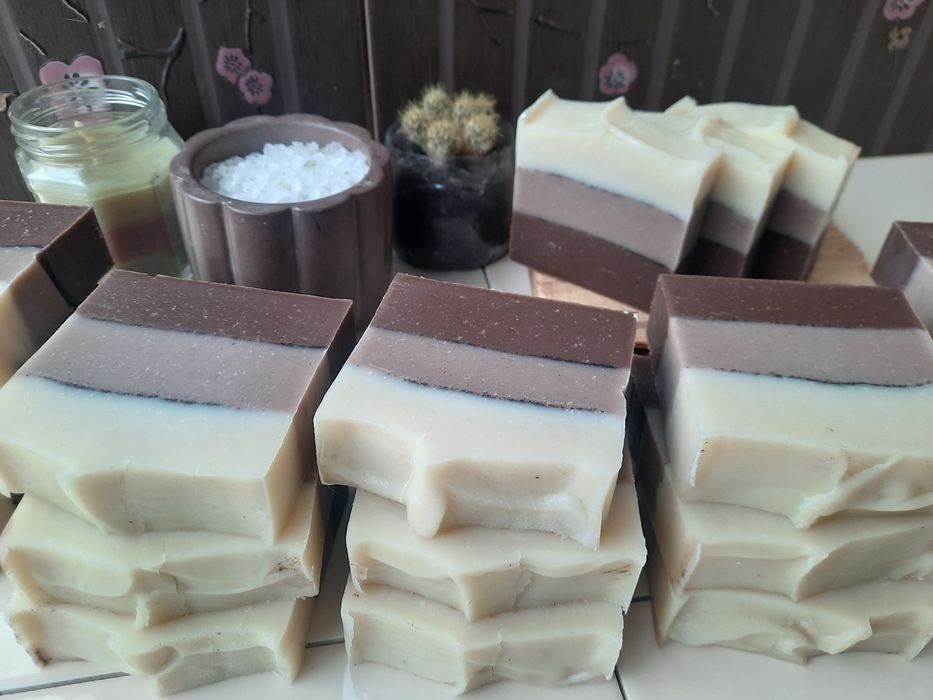 Мило з нуля ручної роботи , 100% натуральне 120 грам