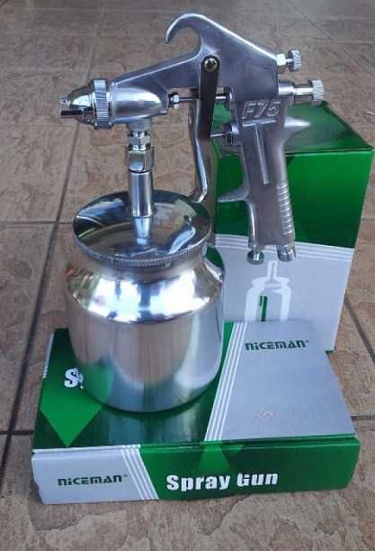 Pistolas de Pintura Profissional copo de 750ml Bico 1.5mm NOVAS