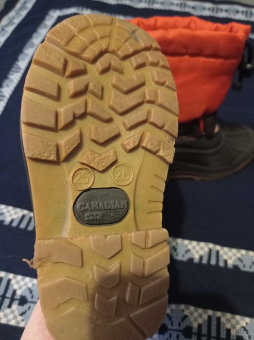 Сапожки зимові водонепроникні 26