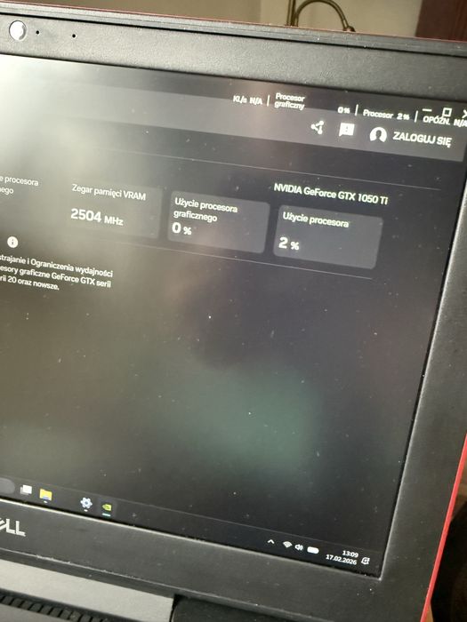 Laptop Dell g5 5587
