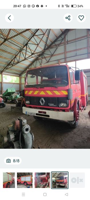 Straż pożarna Renault s-170