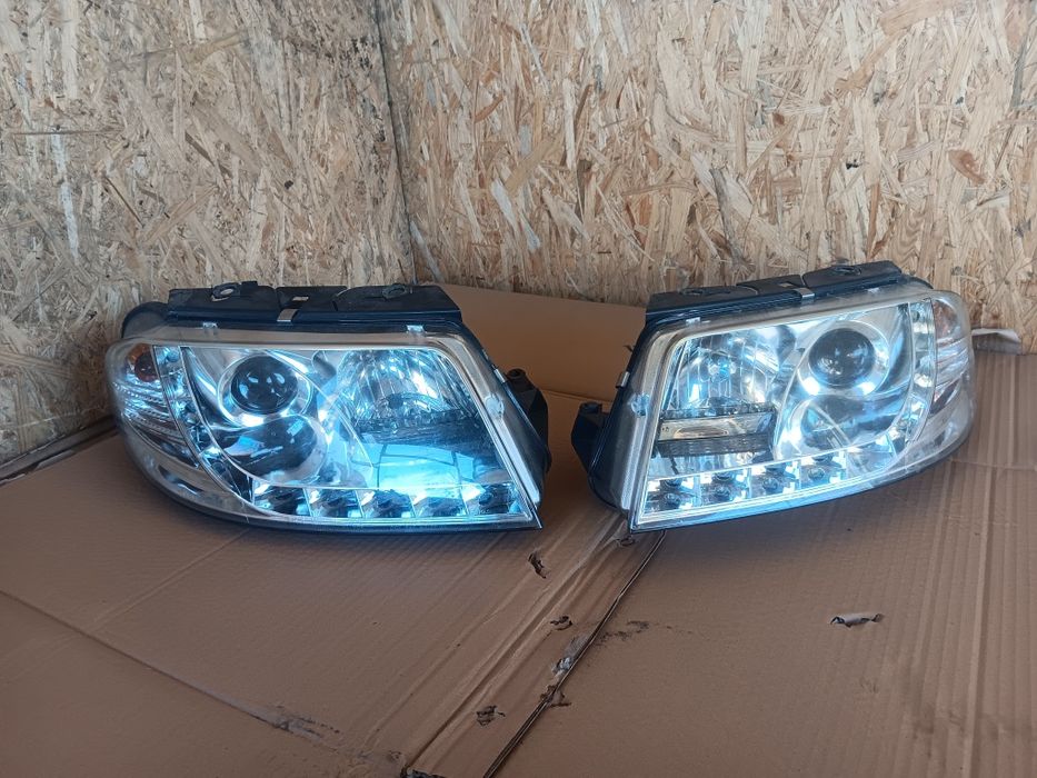 Vw Passat b5 lift po lifcie lampa reflektor przód kpl LED tuning