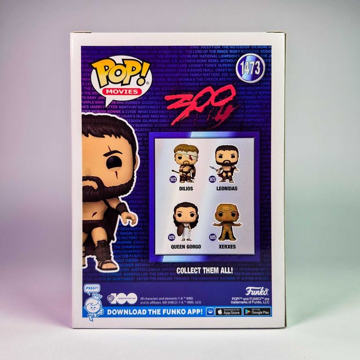 Funko POP! Leonidas 1473 Bloody + [протектор]
